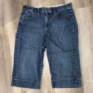Lee Comfort Waistband Stretch Capri Jeans Size 12 ￼